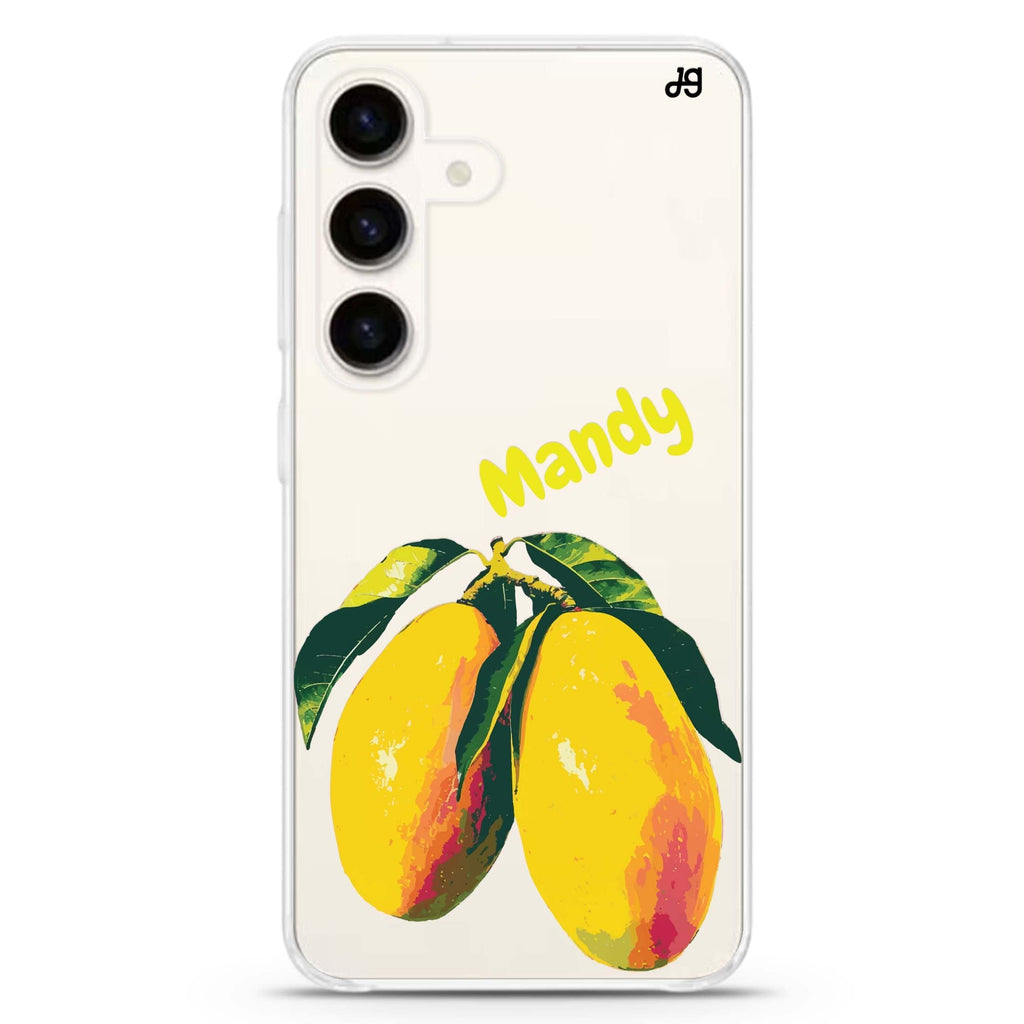 Mango Majesty Galaxy A25 Ultra Clear Case