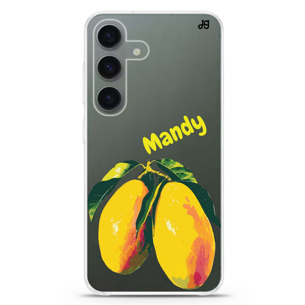Mango Majesty Galaxy A55 Ultra Clear Case