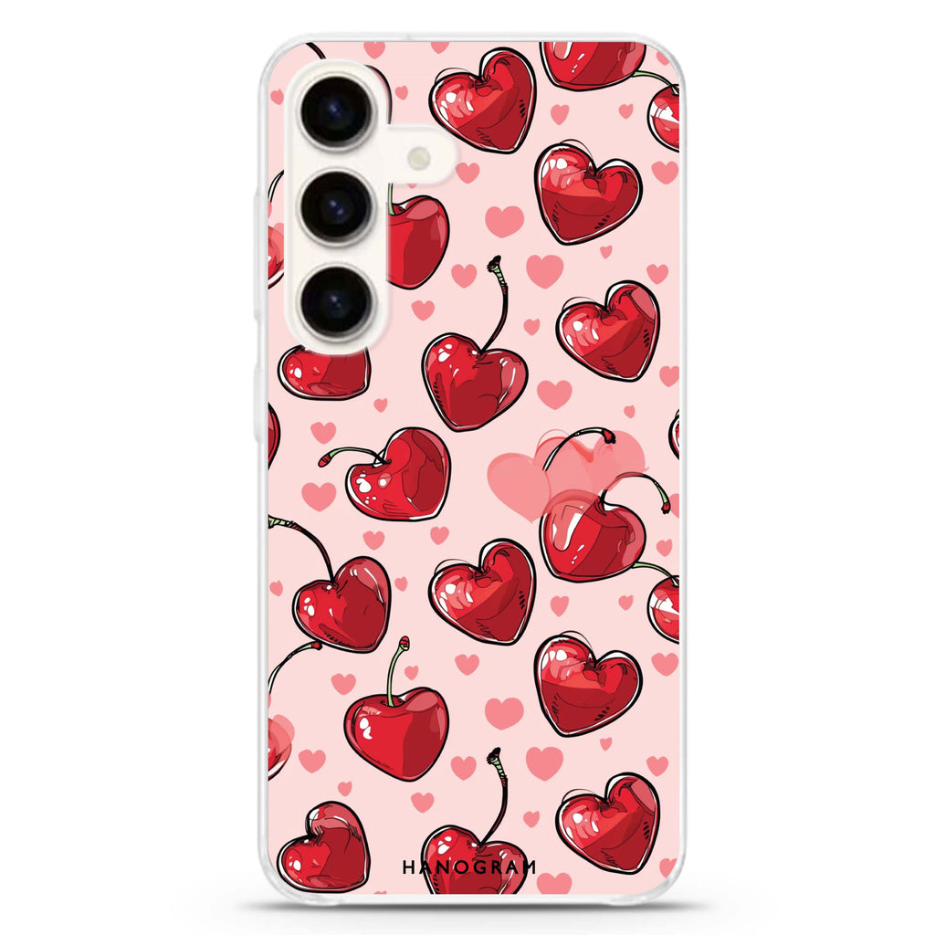 Cherry Amore Samsung Galaxy Ultra Clear Case