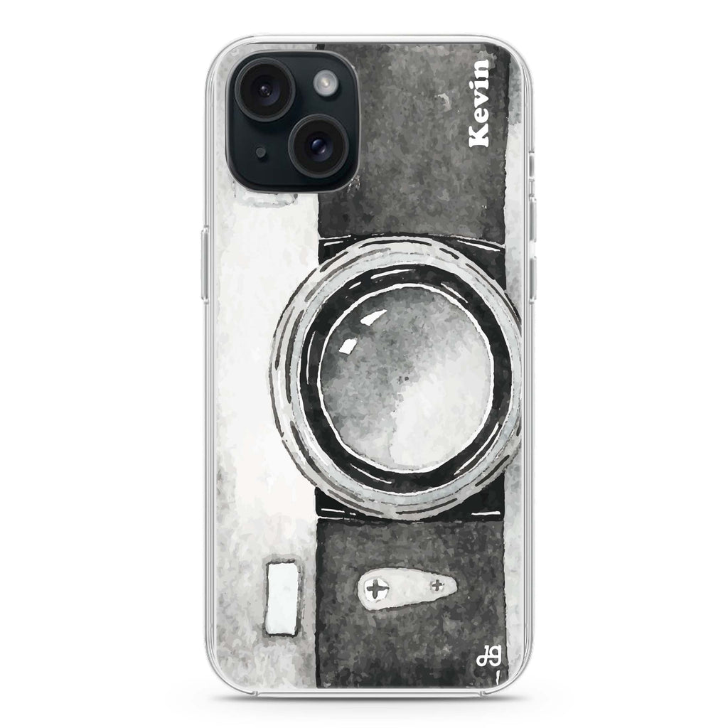 Fashion Camera iPhone 15 Plus Ultra Clear Case