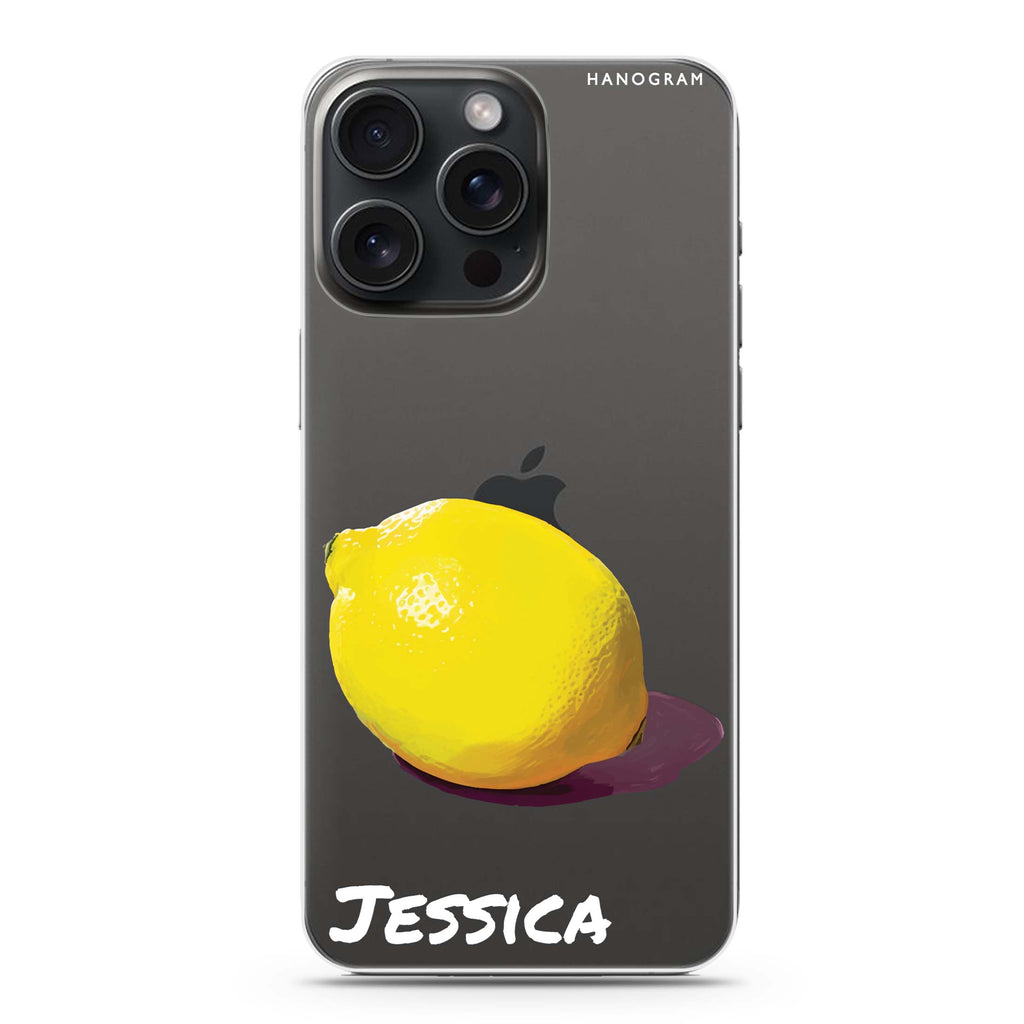 Lemon Lush iPhone Ultra Clear Case