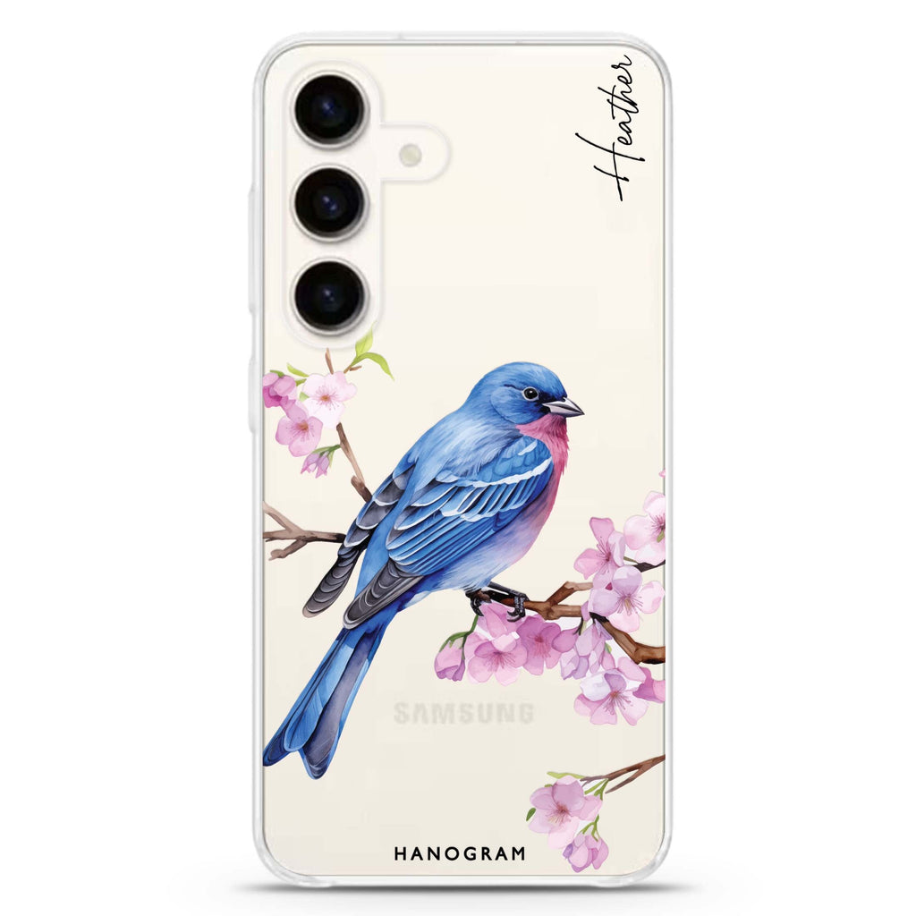 Indigo Serenade Galaxy A55 Ultra Clear Case
