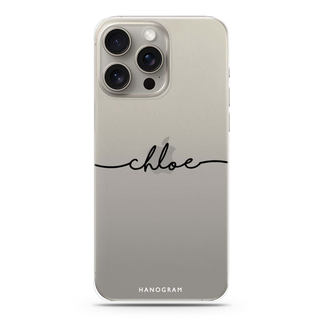 Handwritten iPhone Ultra Clear Case