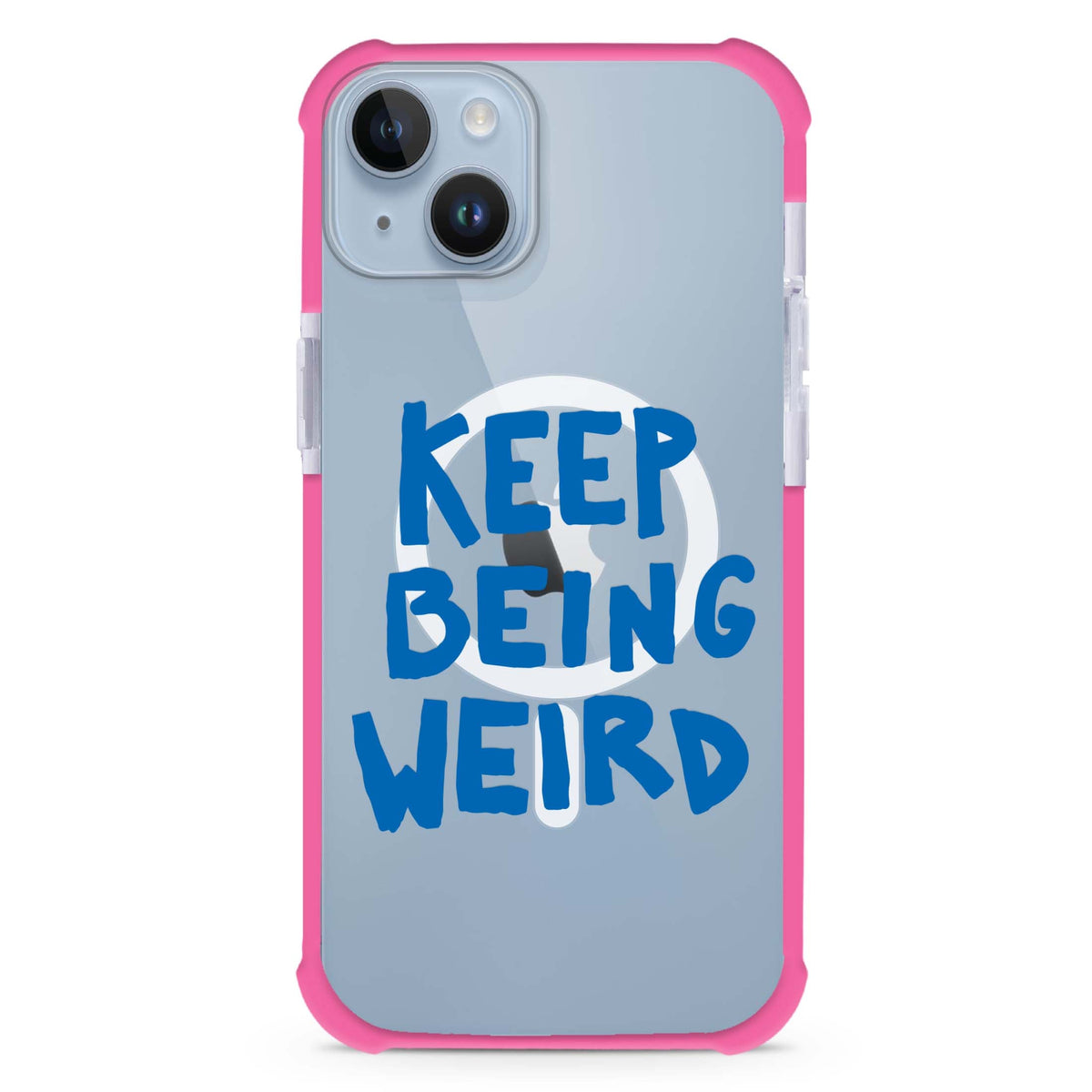 Keep Being Weird MagSafe Compatible Ultra Shockproof Case – Hanogram Keep Being Weird MagSafe Compatible Ultra Shockproof Case – Hanogram