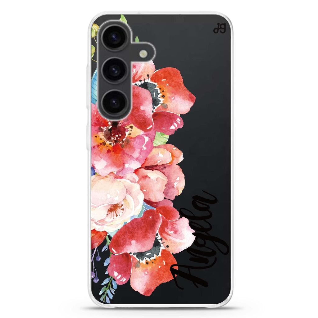 Poppies Galaxy S24 Ultra Clear Case