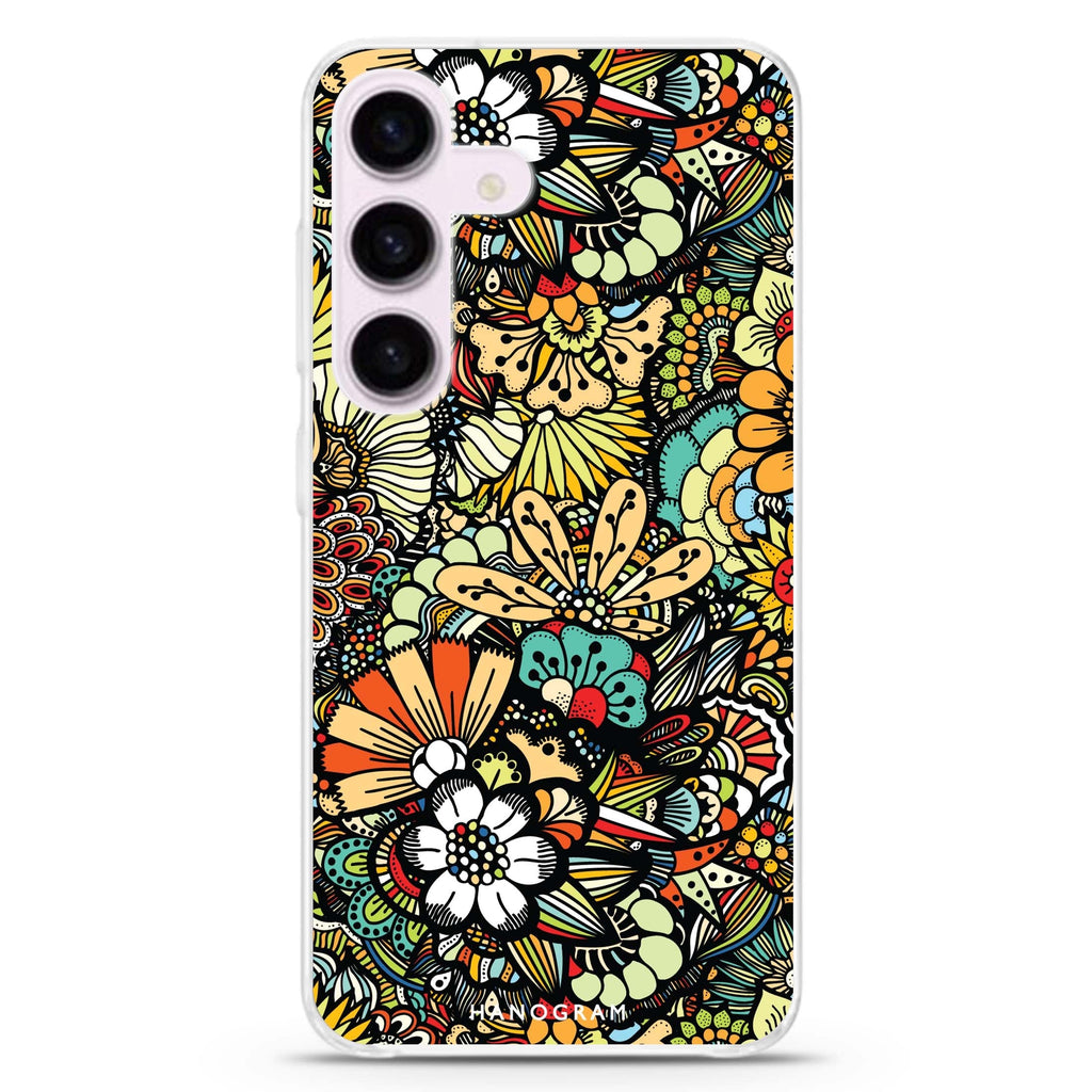 Blooming Harmony Galaxy A54 Ultra Clear Case