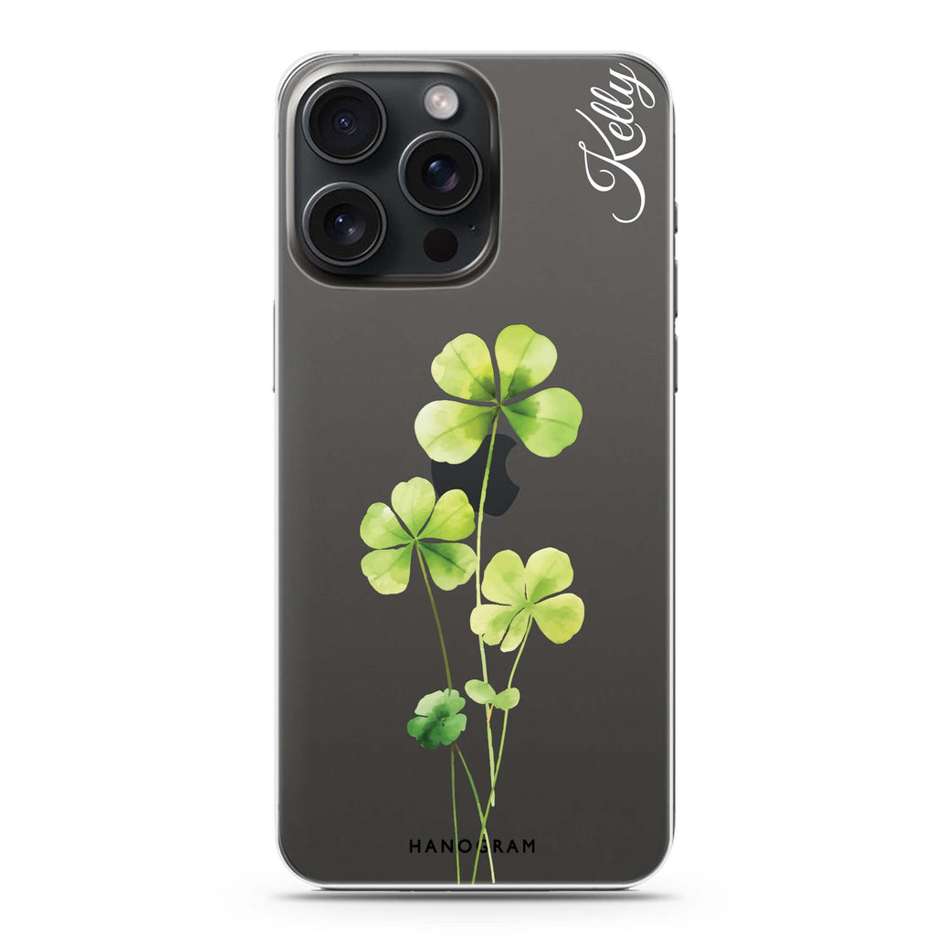 Trinity Blossom iPhone 15 Pro Ultra Clear Case