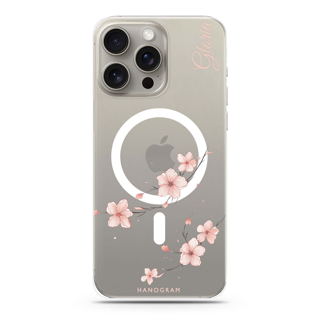 Sakura Spirit MagSafe Compatible Ultra Clear Case