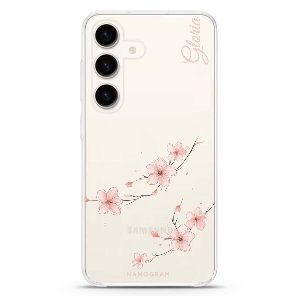 Sakura Spirit Galaxy A14 Ultra Clear Case