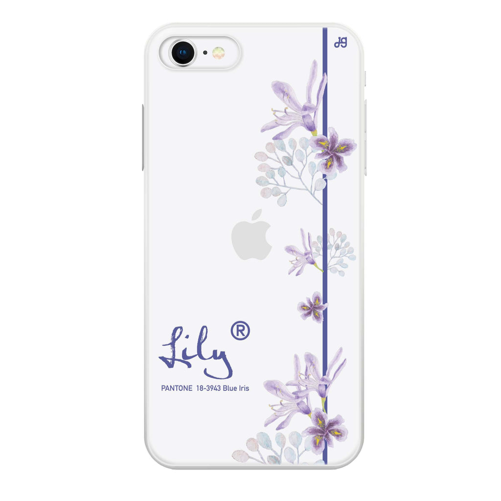 #18-3943 Blue Iris II iPhone SE Ultra Clear Case