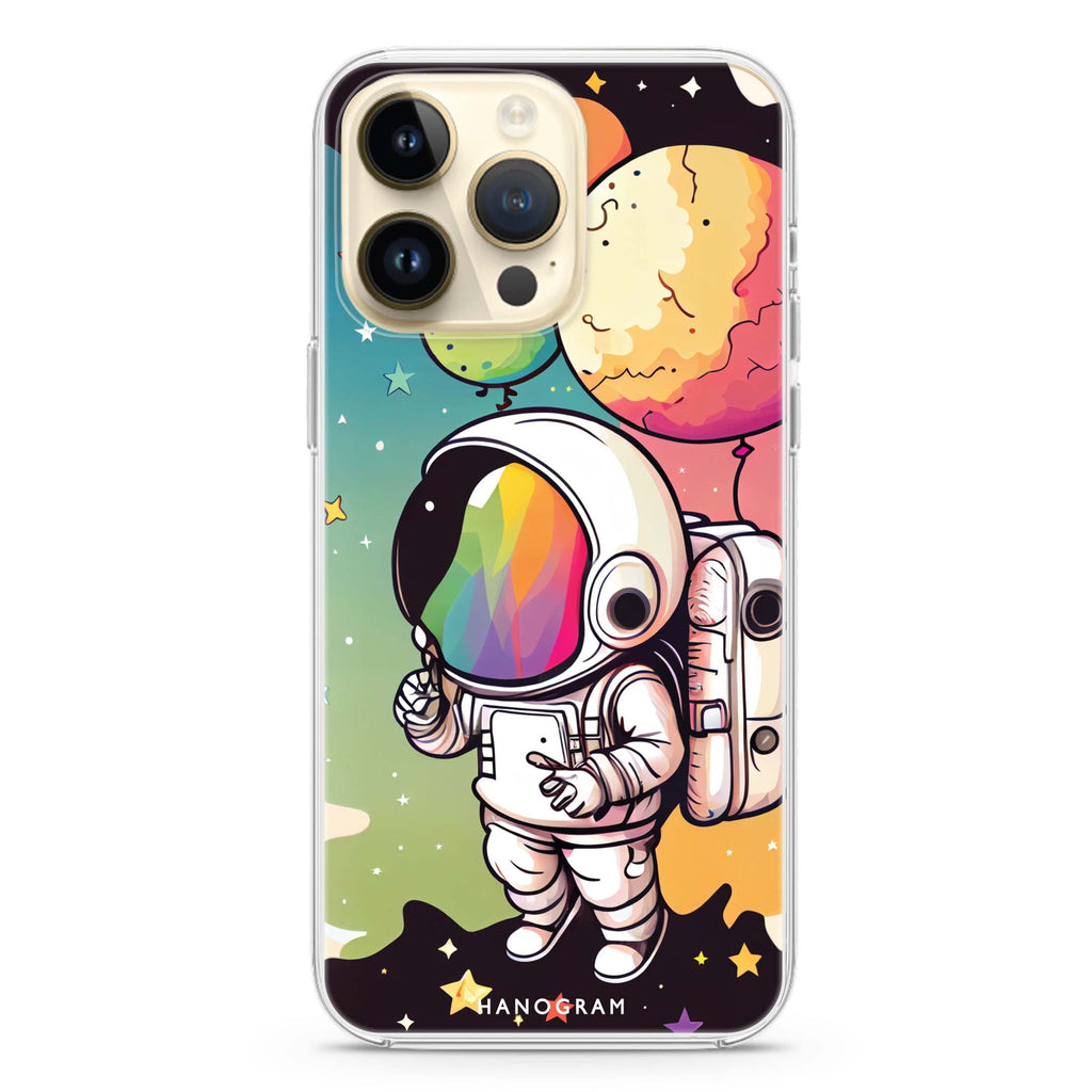 Astronauts iPhone 14 Pro Max Ultra Clear Case