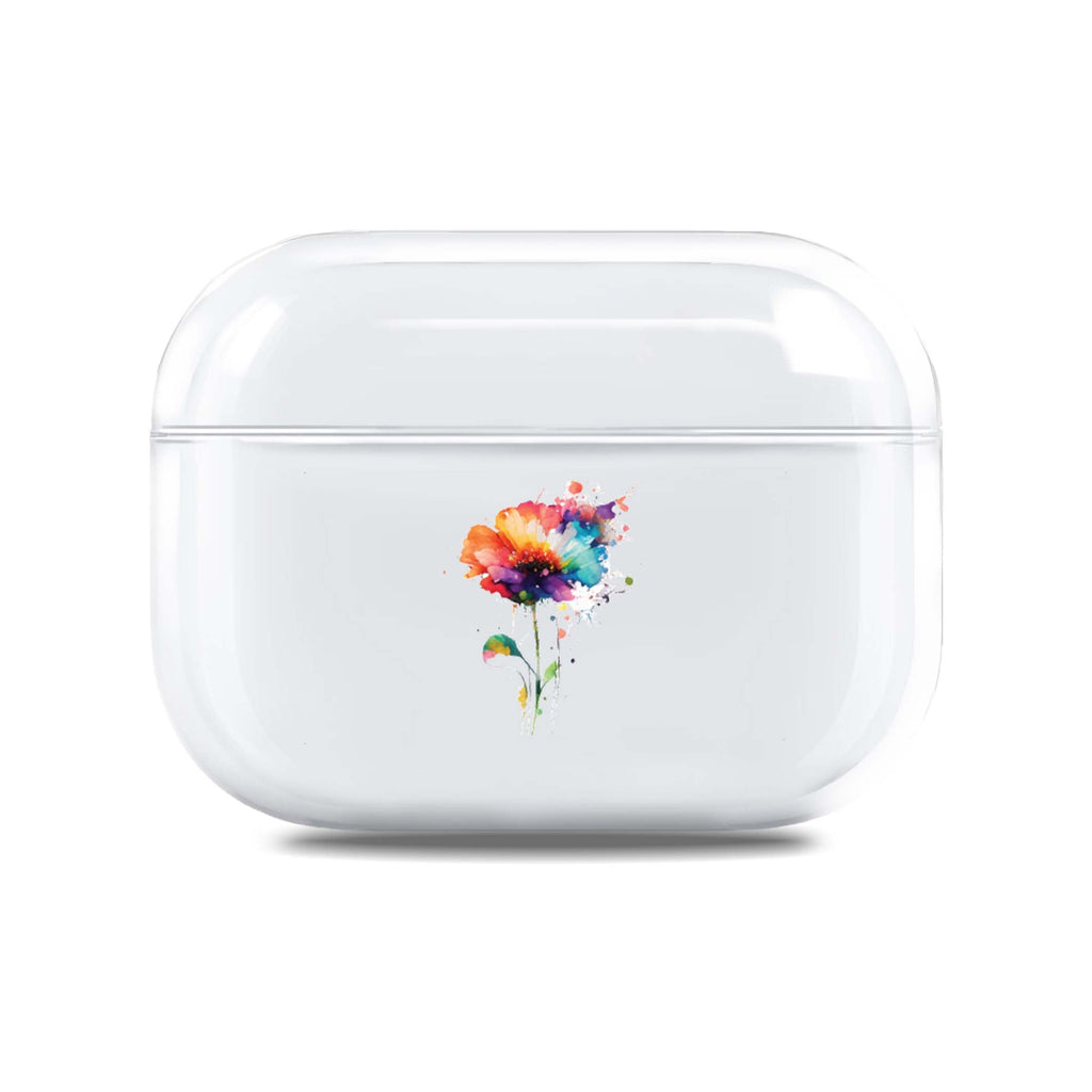 A Beautiful Watercolour Flower AirPods Pro Case