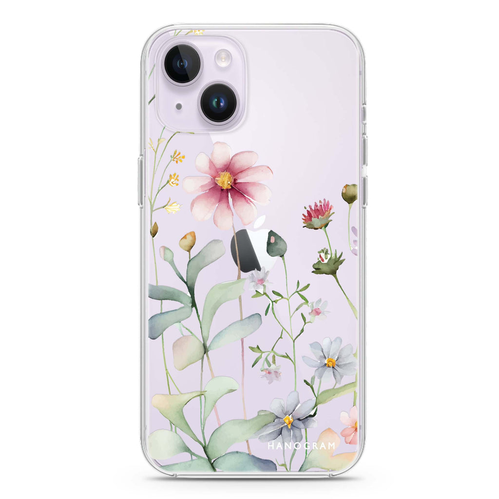 Floral iPhone 14 Plus Ultra Clear Case