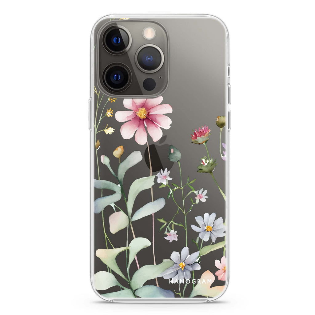 Floral iPhone 13 Pro Ultra Clear Case