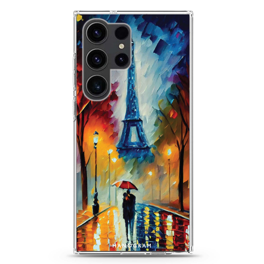 Romantic Paris Ultra Clear Case For Galaxy S22 Ultra
