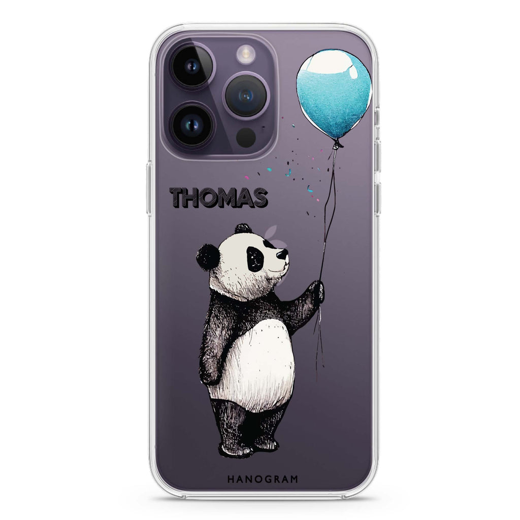 Little Panda iPhone 14 Pro Ultra Clear Case