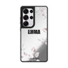 Custom Life Simple Floral Samsung Galaxy S25 S24 S23 Ultra mirror case, front view