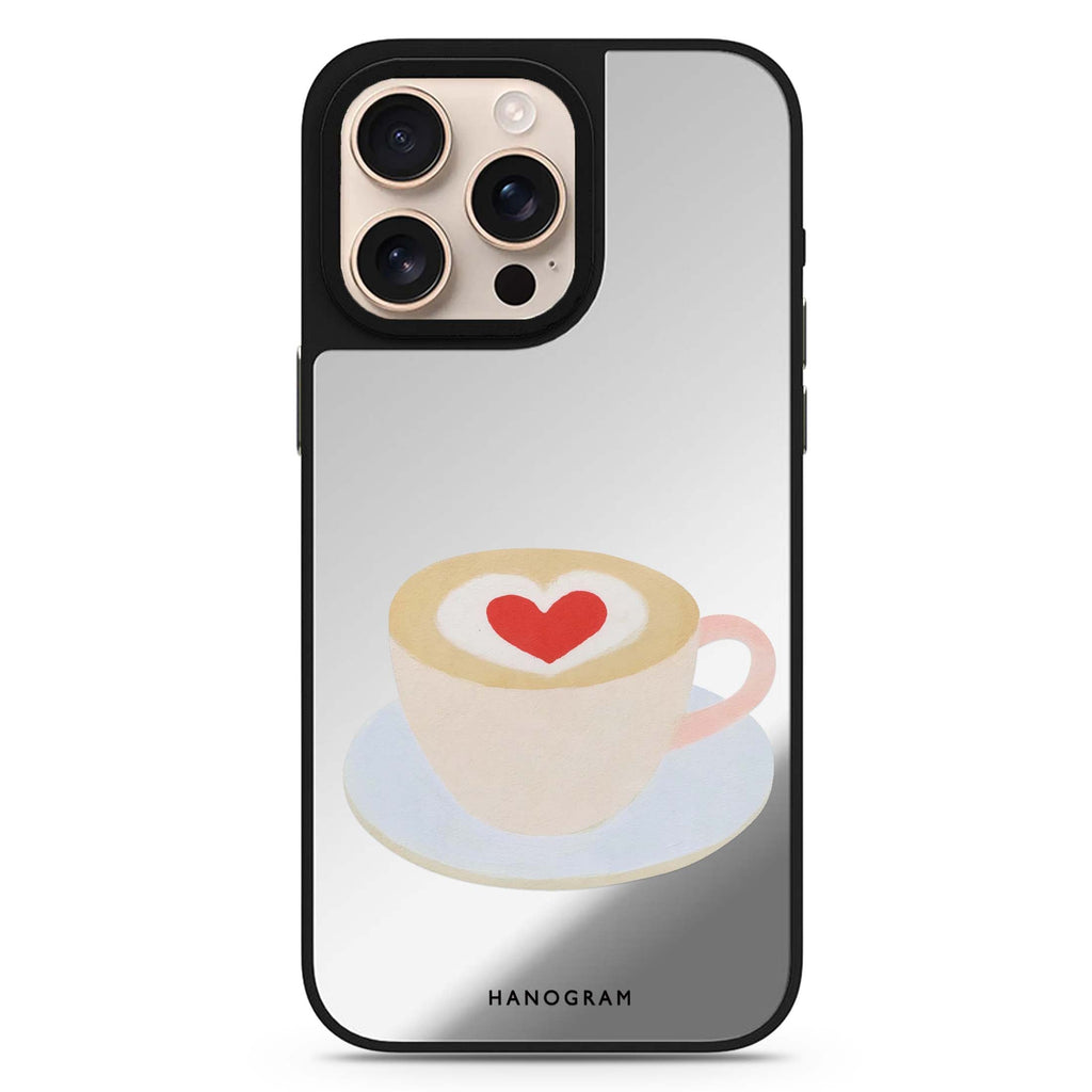 A Cup of Affection MagSafe Compatible Mirror Case – design view 1