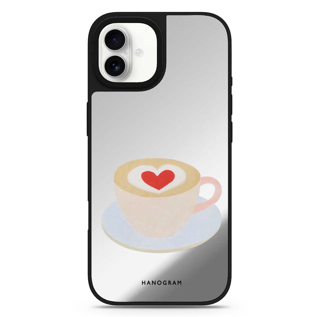 A Cup of Affection iPhone 17 Mirror Case - View 1