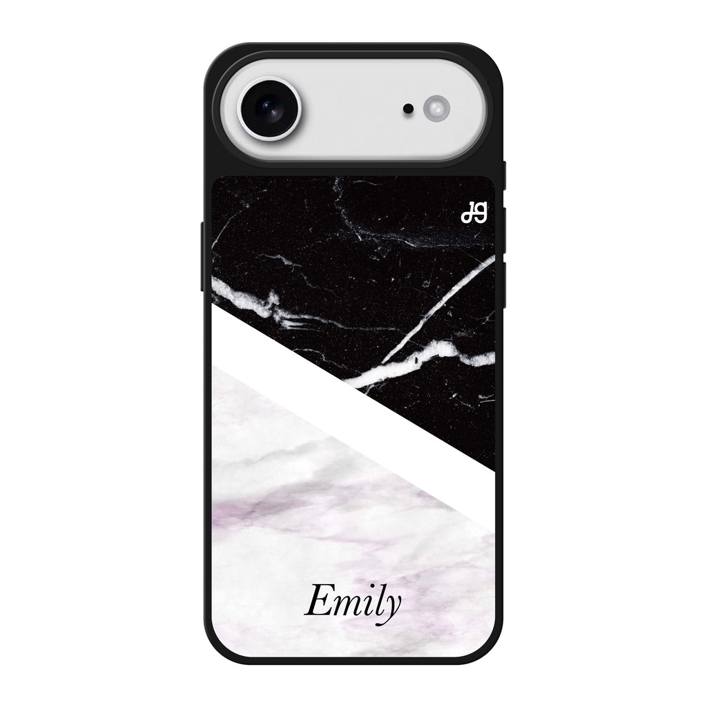 Black & White Marble 鏡面手機殼