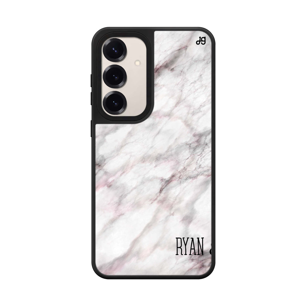 White Marble Mirror Case