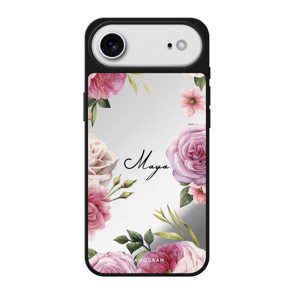 Beautiful Pretty Floral 鏡面手機殼