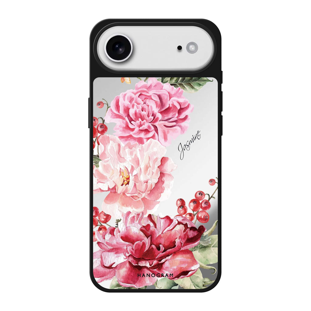Pretty Watercolor Flowers 鏡面手機殼
