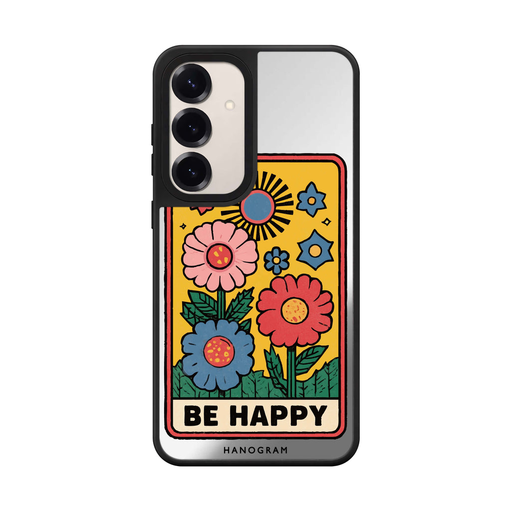 Happy Sun Mirror Case
