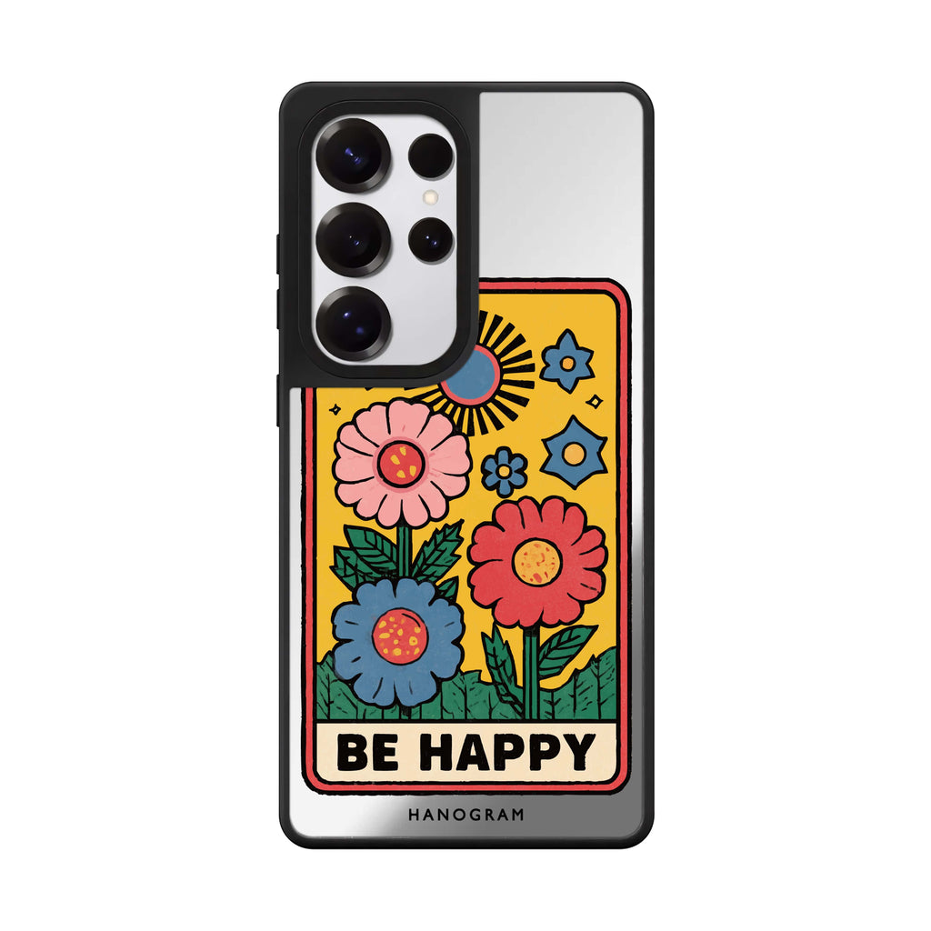 Happy Sun Mirror Case