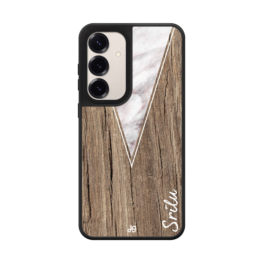 Marble & Wood II Mirror Case