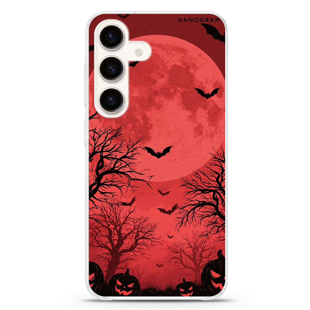 Blood Moon Watch Samsung Galaxy Ultra Clear Case — front view