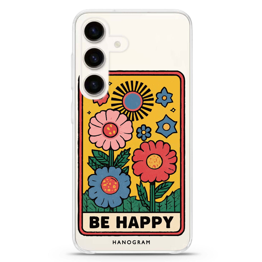 Happy Sun Samsung Galaxy Ultra Clear Case