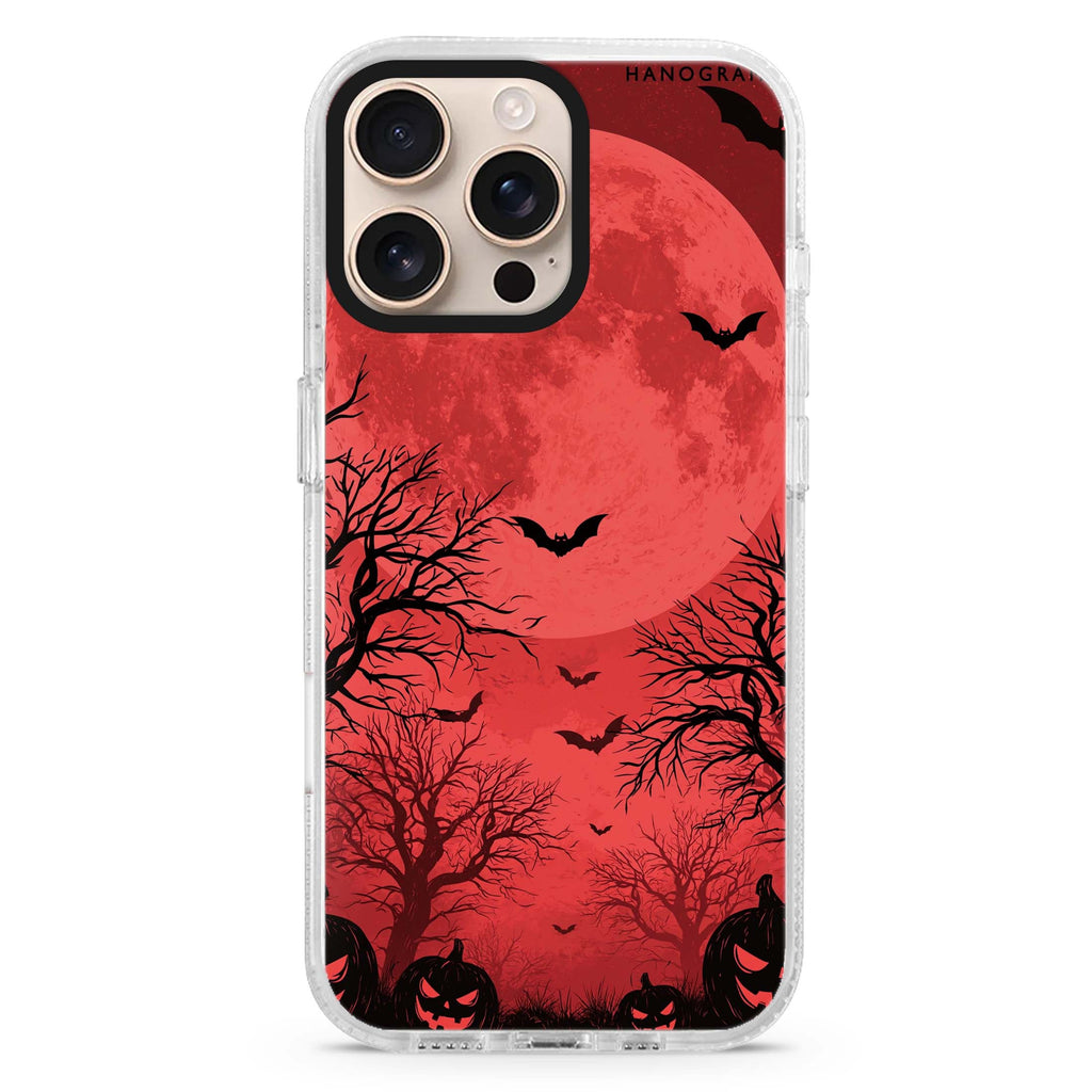 Blood Moon Watch iPhone 16 Pro Max Ultra Clear Case - front view