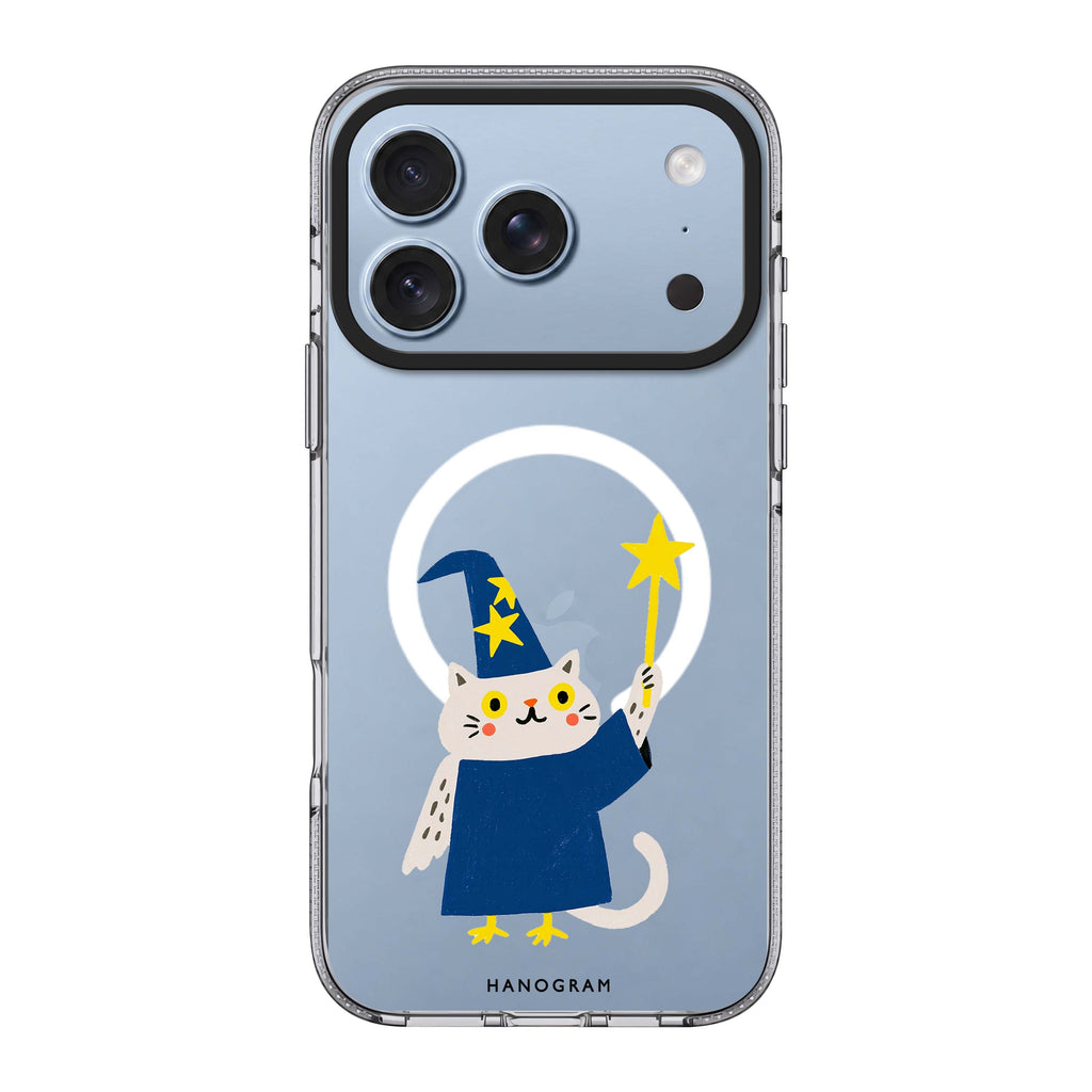 Whisker Wand Academy iPhone 18 Pro Max Ultra Clear Case - Image 1