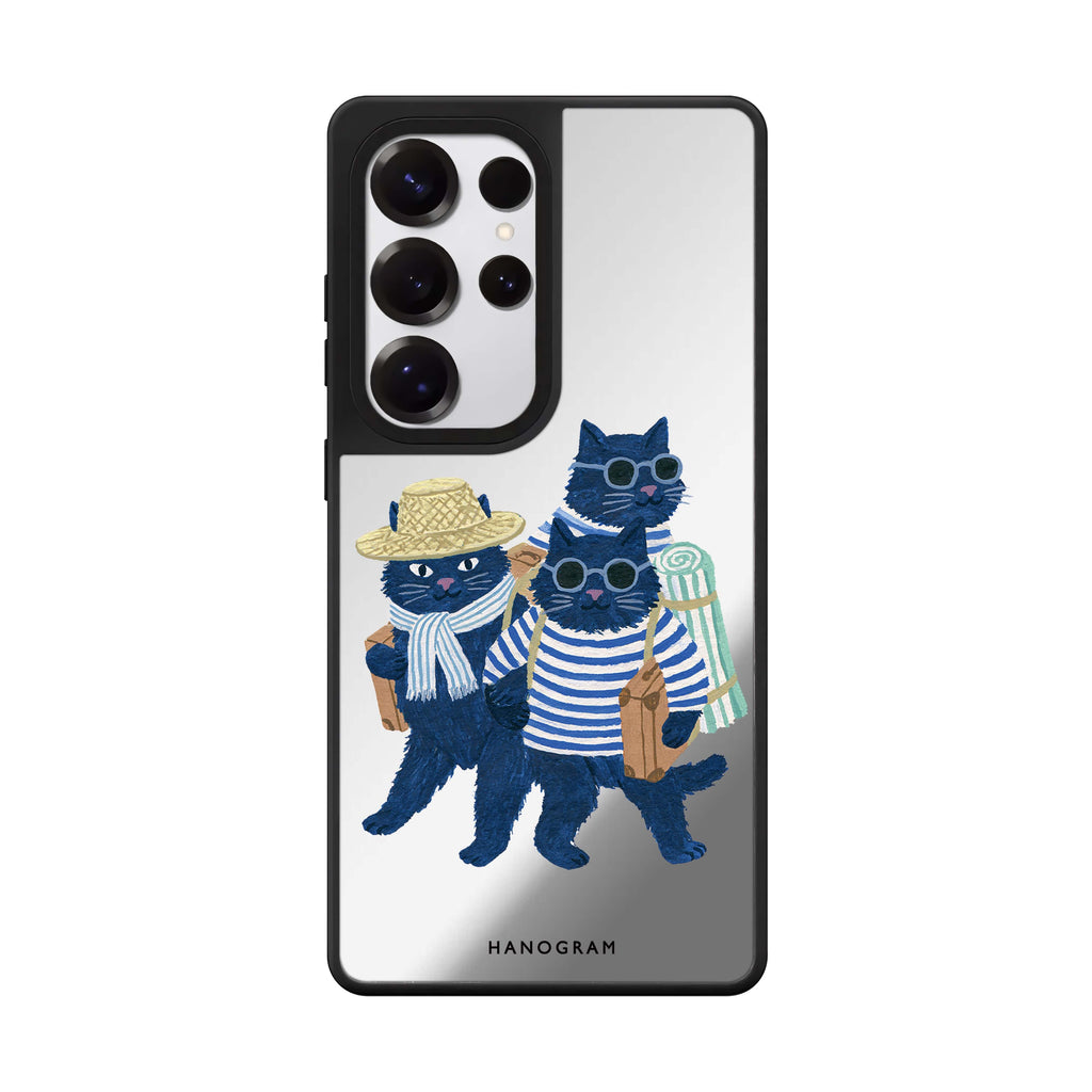 The Seaside Cat Crew Samsung Galaxy Mirror Case - image 1