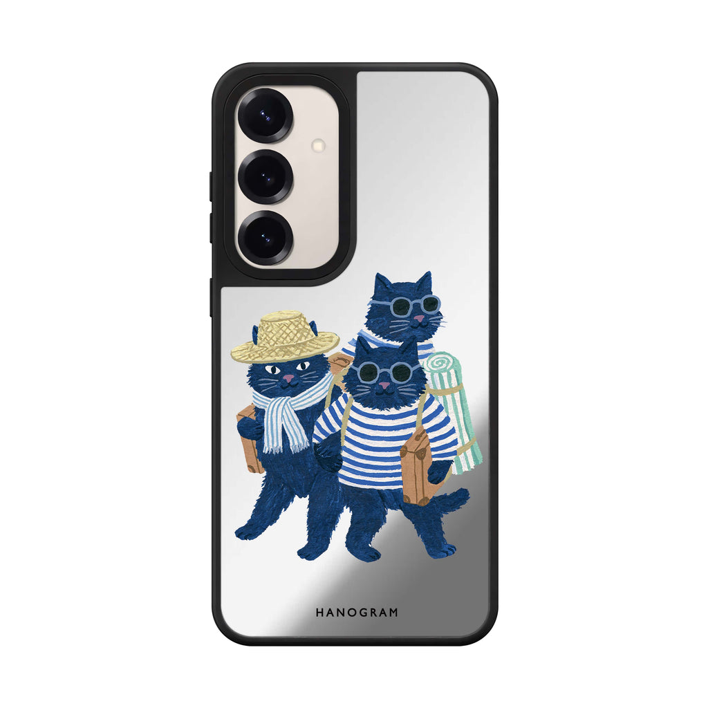 The Seaside Cat Crew Samsung Galaxy Mirror Case - product image 1