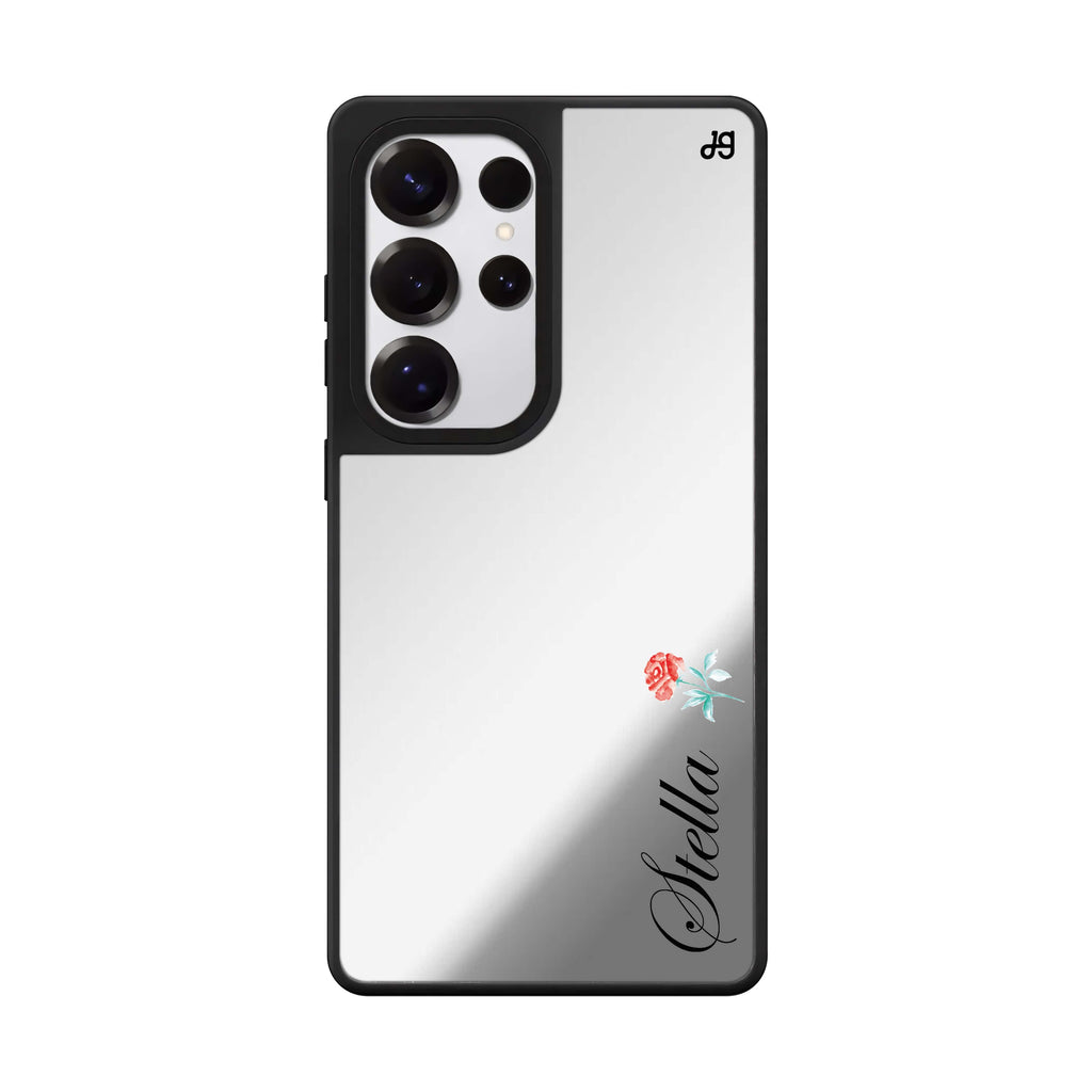 Custom Little Flower Ii Samsung Galaxy S25 S24 S23 Ultra mirror case, front view