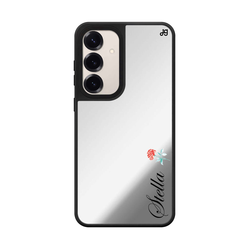 Custom name Little Flower Ii Samsung Galaxy mirror case front view