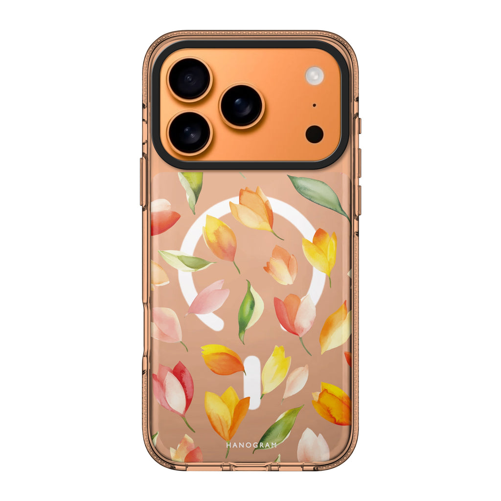Tulip Rain flower floral nature iPhone 17 Pro Max ultra clear case