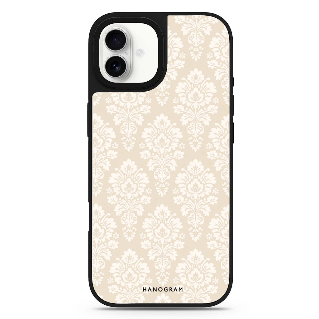 Vanilla Damask iPhone 17 Mirror Case - View 1