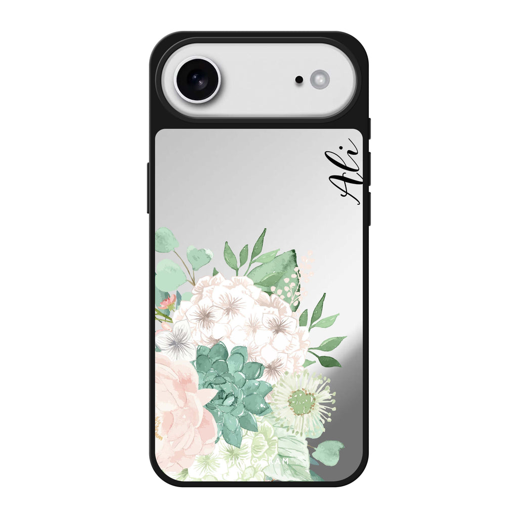 Vintage Flowers 鏡面手機殼