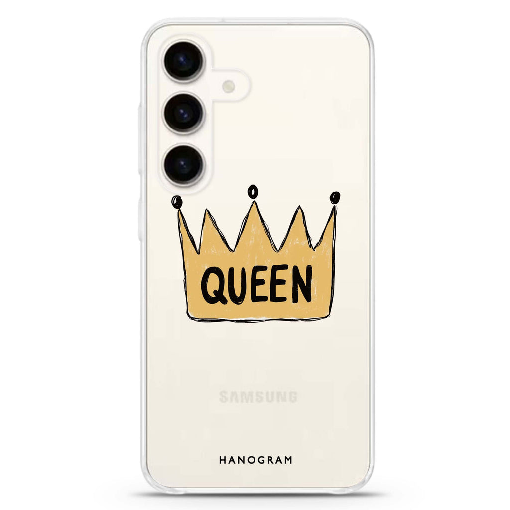 Royal Queen Samsung Galaxy Ultra Clear Case