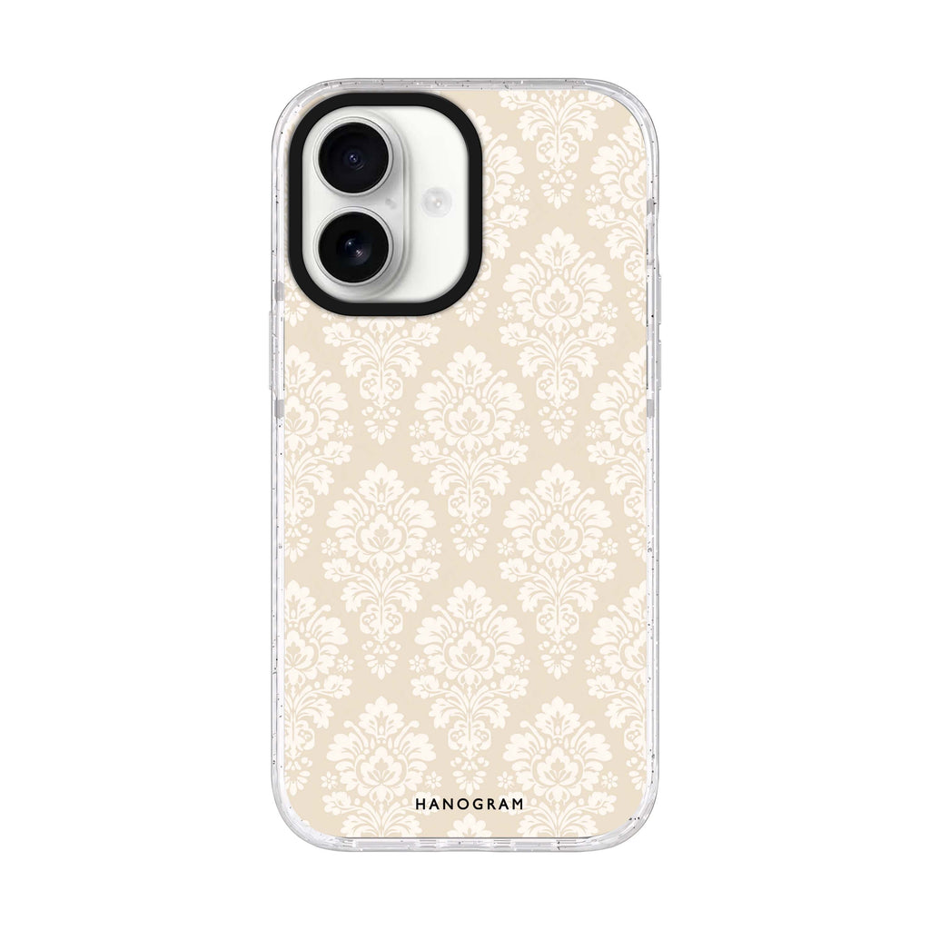 Vanilla Damask iPhone 17 Ultra Clear Case - product image 1