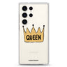 Royal Queen Samsung Galaxy S26/S25/S24/S23/S22 Ultra ultra clear case, transparent design, main view