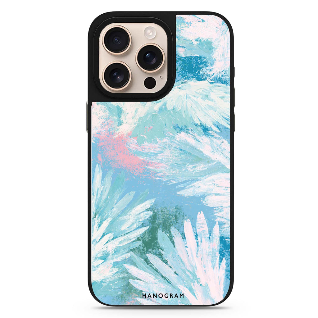 Opal Wing Reverie MagSafe Compatible Mirror Case – design view 1