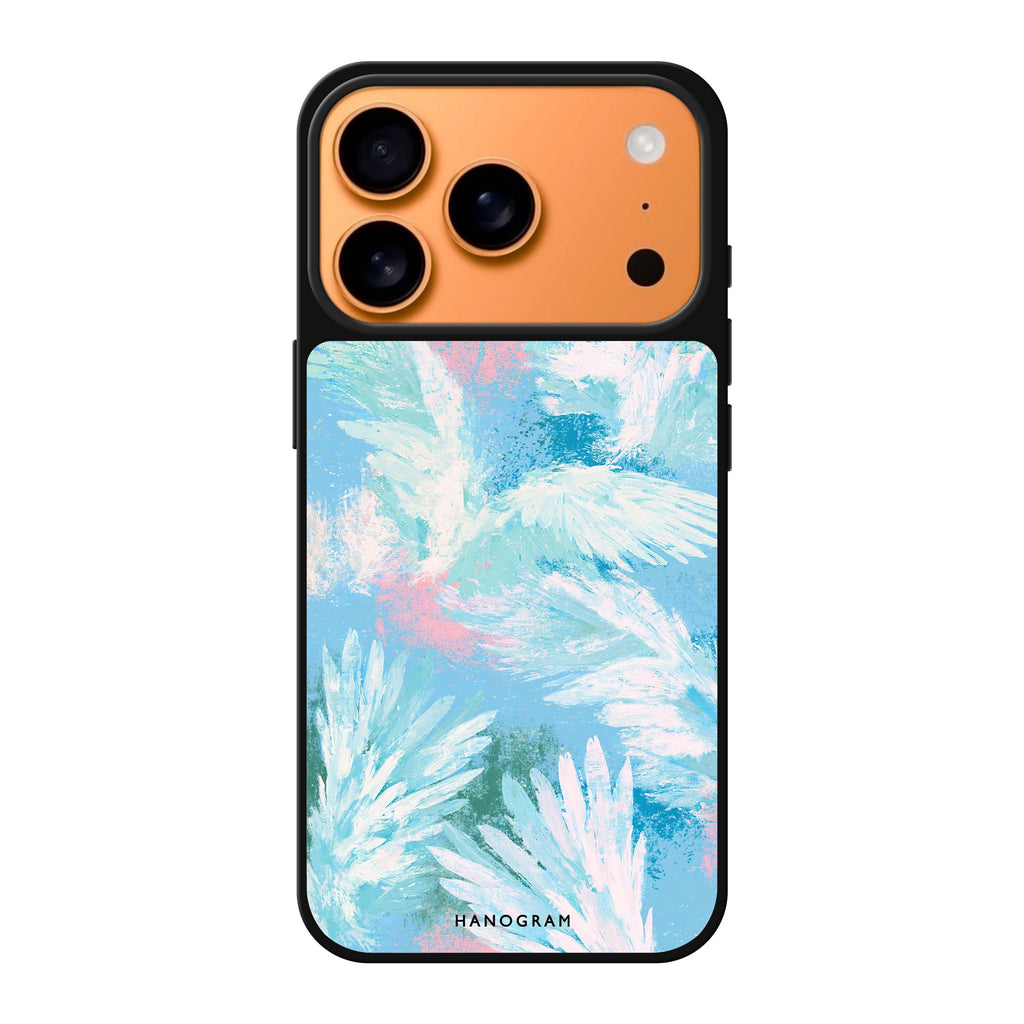 Opal Wing Reverie iPhone 17 Pro Max Mirror Case - design view 1
