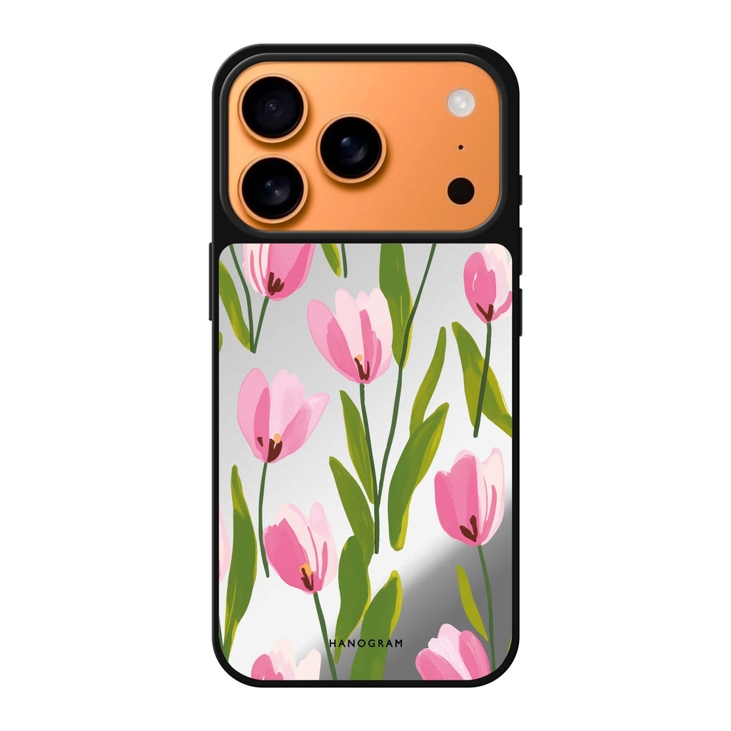 Tulip Waltz flower floral iPhone 17 Pro Max mirror case