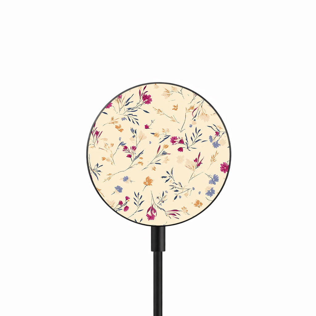 Wildflower Breeze 25W Qi2.2 magnetic wireless charger front view