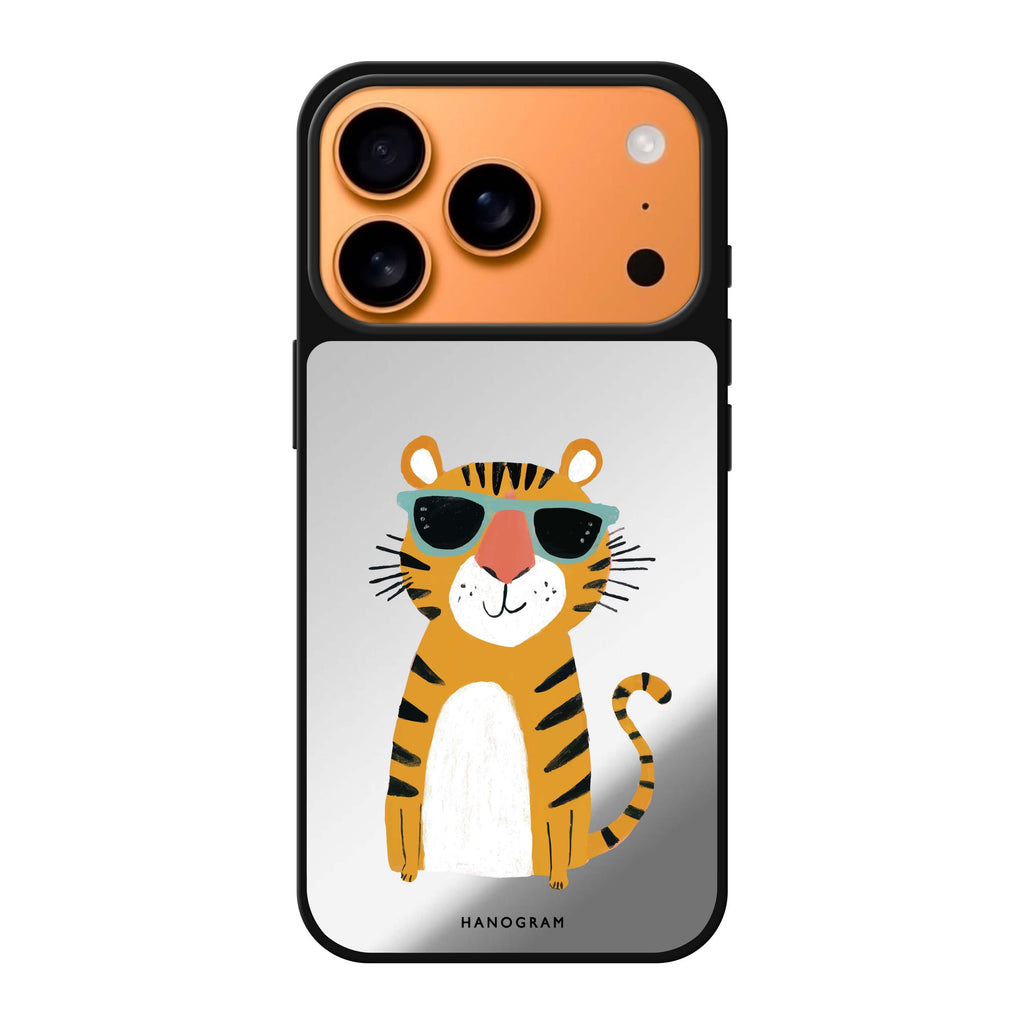 Cool Tiger tiger animal iPhone 17 Pro Max mirror case