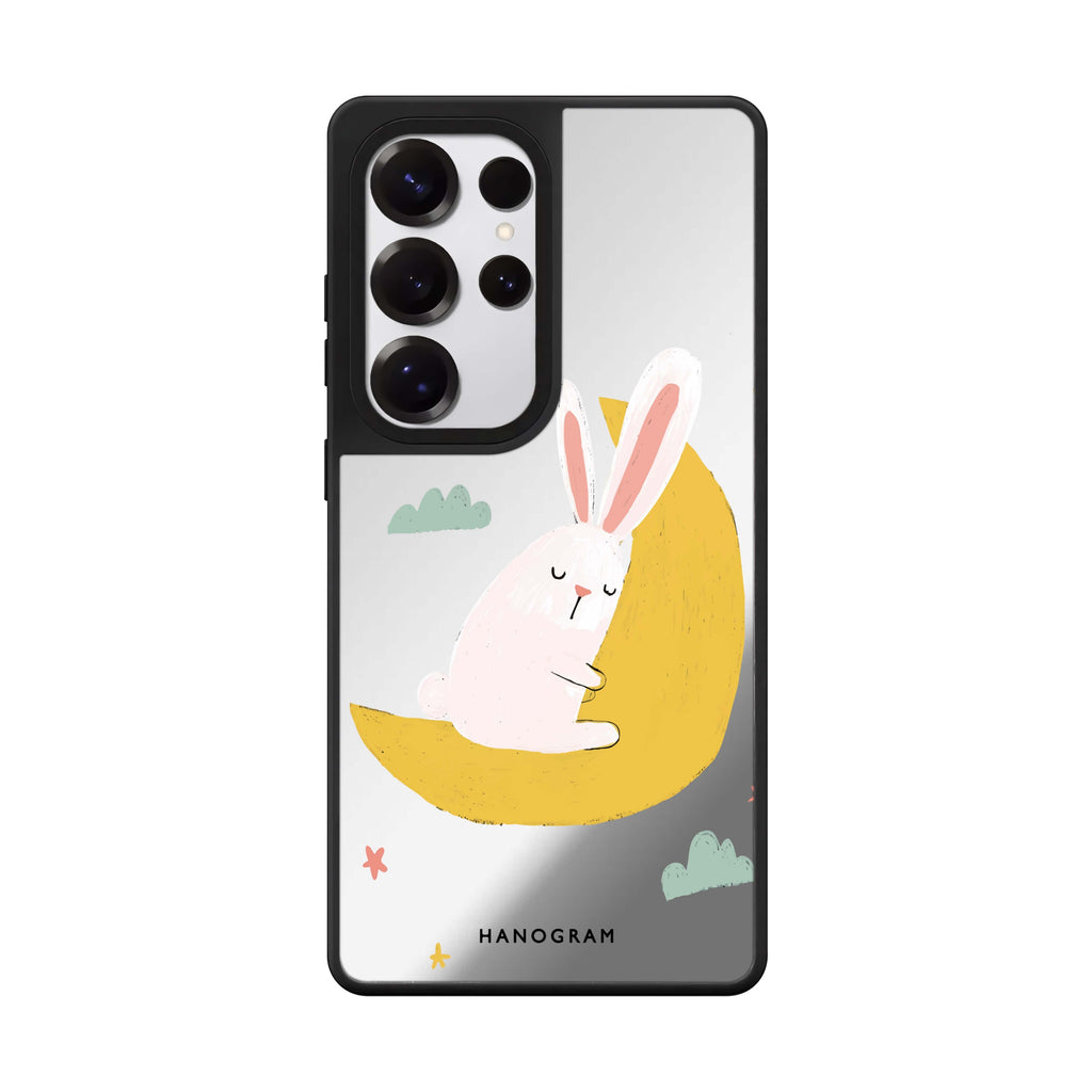 Moon Bunny Mirror Case